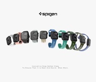 STRAP IWATCH SPIGEN RUBBER IWATCH ALL SERIES 1 2 3 4 5 6 7 8 ULTRA SE !! ALL SIZE READY !!