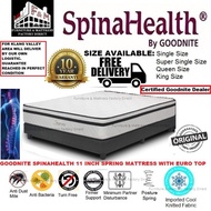 home furniture Goodnite SpinaHealth Posture Spring Mattress Euro-Top 11 Inch Queen Mattress