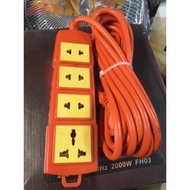 3-outlet, 4-outlet wire drive with load capacity of 6000w VS