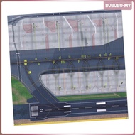[BububuMY] Model Airport Layout Sheet / Apron /400 And 1/500 Runway Sections Accs