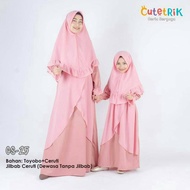 Gamis couple pink GS25 original