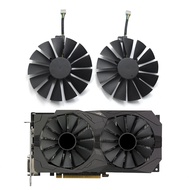 【 Ready Stock 】T129215SM 95mm 13-Blades RX 570 4GB Cooler Fan FOR ASUS AMD RX 500 series VGA Cards RX570 GTX1070TI 8G Dual RX 580 4G/8G