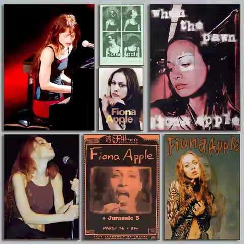 1PC Singer-songwriter F-Fiona Apple Poster Art With Prints Home Bedroom Living Room Decoration Gift