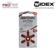 Rayovac EXTRA ADVANCED Hearing Aid Batteries Size 312 (6PCS) 1.4V Battery Hearing Aid Batteries