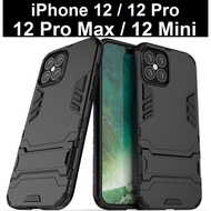 iPhone 12 / 12 Pro / 12 Pro Max / 12 Mini Iron Man Stand Armour Phone Case Casing Cover