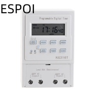 ESPOI Programmable Timer, Microcomputer 30A Digital Timer Switch, Smart Home AC 220V 1Min - 168H 1W 
