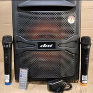 [ready] speaker aktif dat 12 inch dt1210ft trolley portable wireless