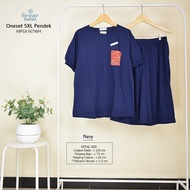 Baju Tidur 5XL Pendek Forever Sweet Set Piyama Babydoll Wanita Jumbo Celana 3/4 MP5X-167