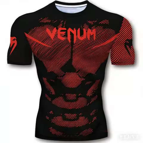 T-shirt de Match de boxe UFC pour hommes et femmes, décontracté, respirant, sport, Super grand, séch