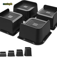 EASTSPH 4 Pcs/Set Oversized Furniture Risers, Heavy-Duty Support Bed Risers, Professional 1-6 Inch B