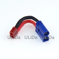 Male Losi EC5 to Female Deans T-Plug Connector Adapter E-Flite Tenergy