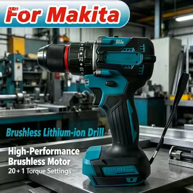 2026 New For MAKITA 10mm DDF487 Electric Screwdriver