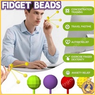 OMG* Pack of 4 Flexible Silicone Bead String Hand Massage Tool for Office Workers
