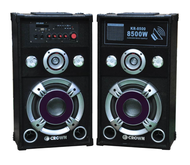 Crown KR-8500 8500W 10" Woofer 4X4" Tweeter 3 Way Karaoke Ready Baffle Speaker (1 Pair)