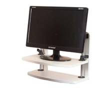 電腦顯示器增高架($218包送貨)最高可至25CM-防頸痛.辦公桌面鍵盤收納雙層底座