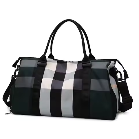 Yoga Gym Bag For Women Design Brand Travel Bag Nylon Airport Duffel Bag Large Capacity Clothes Holid