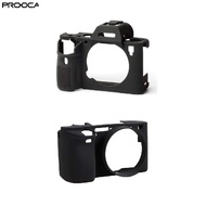 Proocam Silicone Case Cover Protective Skin for Sony A7 II A7 III A6300 A6000 – Black