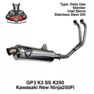 WRX GP3 SS K250 New Ninja250Fiknalpot