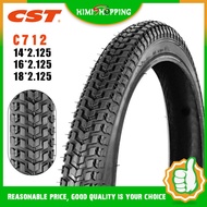 【Available】1PC CST C712 Bicycle tires 14 inch 14*2.125 Children's bike Anti-Skid and Wear-Resistant 16*2.125 18*2.125 Folding Bike Tire Bicycle Parts
