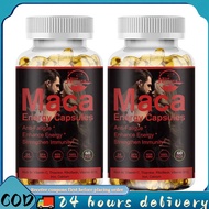 Organic Maca Root Capsules Peruvian Maca Extract For Natural Energy Booster Support Stamina Men and 