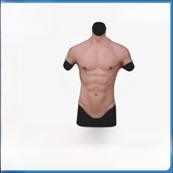 Guerlain Rhyme ซิลิโคนกล้ามเนื้อเสื้อปลอมกล้ามเนื้อหน้าท้องผู้ชาย < Ne1> คอสเพลย์ Strong Man กล้ามเน