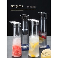 水瓶 2000ml 水瓶可愛 Acrylic with Lid Restaurant Bar Juice Bottle Cool Water Bottle