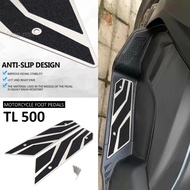 TL500 Motorcycle Accessories For SYM MAXSYM TL 500 tl500 Foot Plate Motorbike Footboard Steps Foot P