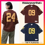 THISISNEVERTHAT Unisex Mesh Football Jersey T-Shirt - 2 Colors (2024 NEW)