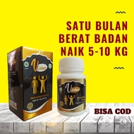 VIOLEN Obat Penggemuk Badan Penambah Berat Badan (isi 60 kapsul) Asli 100% Original