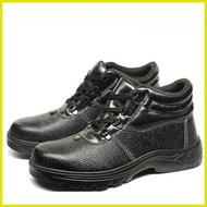 ✤ ☾ ✒ Safety Shoes for Men Anti Slip Steel Toe Shoe High Cut Safety Boots Caterpillar Safety Shoes