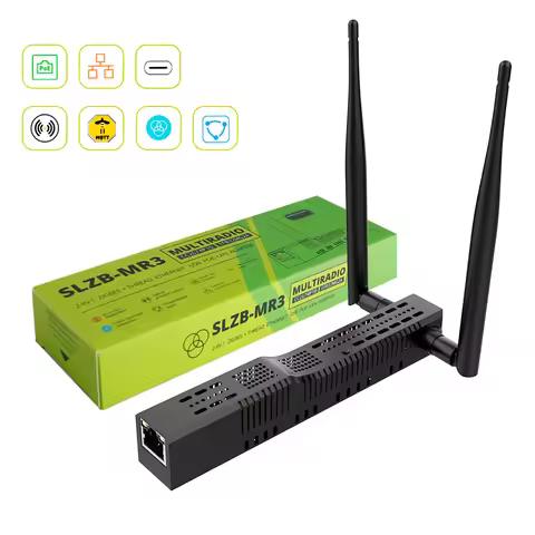 Zigbee3.0 SMLIGHT WiFi gateway coordinator SLZB-06/M/P7 to Ethernet USB and WiFi adapter work with Z