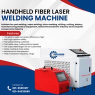 Handheld Fiber Laser Welding Machine 1500W Raycus Mesin Laser Tangan