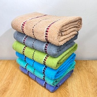 100x50 striped bath towel