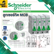 Schneider Easy 9 Plug-on MCB Circuit Breaker 1P 10A To 32A (EZ9F601XX)