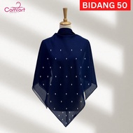 Bidang 50 [HIDAYU PREMIUM] AIR MATA TUDUNG BAWAL COTTON BATU MANIK TABUR B50 B55 PREMIUM VOILE