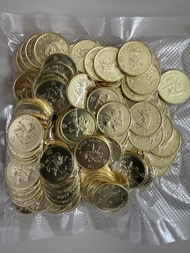 97紀念幣5毫（金牛）100隻原封拆袋真空處理，品相精美