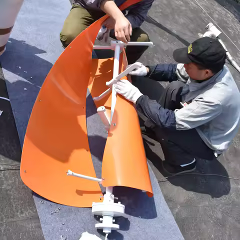 FS 1m-2m Wind Turbine Blades For Vertical Generator Nylon Blades 24V 220V 300W 500W 600W 800W DIY Bl