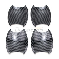 Carbon Fiber Pattern Décor For Honda CR-V CRV 2007 2008 2009 2010 2011 Car Door Handle Bowl Cover Au