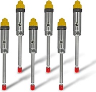 6pcs Fuel Injector Pencil Nozzle Assembly 4W7017 4W-7017 Compatible with 3306 3406 3406B 3406C 3412 