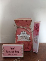Sabon 翠綠玫瑰室內香薰 香水 香皂 Aroma  Eau de Sabon Perfumed Soap Green Rose