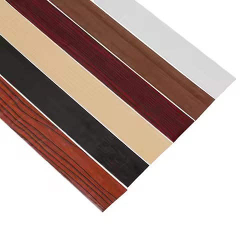 Living Room Vinyl Decals Waterproof Self-adhesive Waist Line Wallpaper Wood Baseboard Wall Border St