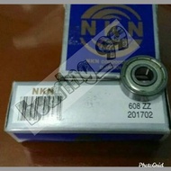 Ball bearing 608 ZZ NKN . Bearing underbond. D JAPAN