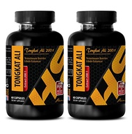 [USA]_HS PRIME Libido supplement men - TONGKAT ALI ROOT EXTRACT - Tongkat supplement - 2 Bottles 120