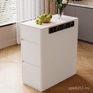 Single Island Table Middle Island Table Small Size Narrow Movable H181