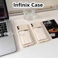 READY STOCK For Infinix X680/X682B/X688/X655/X656 Smart 8/5 Case Silicone Full Cover White Phone Cas