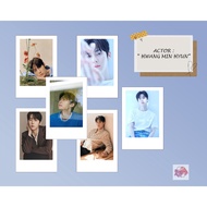Hwang MIN HYUN - CACTOR PATTERN PHOTOCARD contains 5 pcs