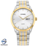 Citizen DZ5014-53A Two-Tone Gold Stainless Steel Analog Quartz Men's Dress Watch