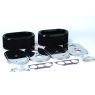 SherryBerg Pair Carburetor Carb Air Filters Cleaners for PORSCHE 356/912 40 PII-4 40PII Weber SOLEX 
