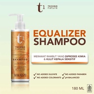 Makarizo T1 Techno Nature Equalizer Shampoo 180 mL - Shampo Bebas Sulfat / Sampo / Gentle Shampoo / Paraben Free / No Sulfat / Hair Care / Hair Treatment / Perawatan Rambut
