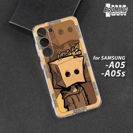 Samsung A05 - A05S Case Samsung A05 - A05S Motif [HATERMAN] Booming Case Softcase Premium - Case hp 